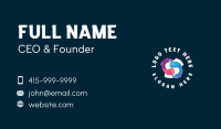 Shirt Printing Apparel Business Card