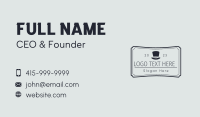 Classic Top Hat Business Card