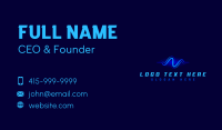 Studio Frequency Wave Business Card