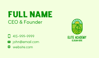 Natural Sustainable Plant Business Card