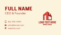Storage Warehouse Building Business Card