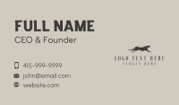 Wild Panther Feline Business Card