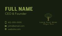 Green Tree Nature Business Card