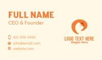 Pet Care Business Card example 3