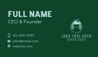 Mountain Fitness Gym  Business Card