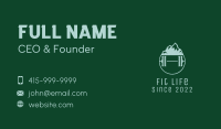 Mountain Fitness Gym  Business Card Image Preview