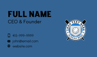 Baseball Sports Competition Business Card