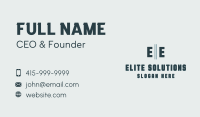 Corporation Business Card example 3