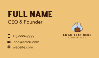 Cloud Lightning Cafe  Business Card