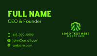 Cube Plant Agriculture Business Card