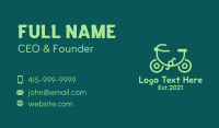Pedaling Business Card example 4