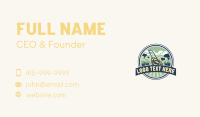 Gardening Grass Lawn Mower  Business Card Design