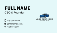 Drag Racing Motorsport Business Card