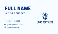 Ferry Ship Anchor  Business Card Design
