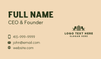 Corporate Lion Tower Business Card