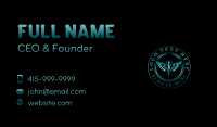 Wellness Caduceus Clinic Business Card