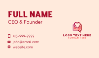 Heart Business Card example 2