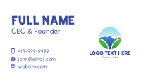 Mount Everest Nature Business Card