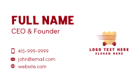 Express Food Delivery  Business Card