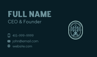 Landscaper Garden Shovel Business Card Design