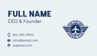 Pilot Jet Aircraft Business Card Design