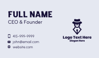 Anonymous Business Card example 2