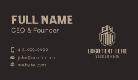 Construction Supply Business Card example 4