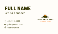 Roofing Residence Contractor Business Card