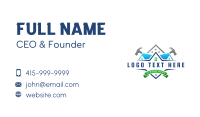 Roof Hammer Building Business Card