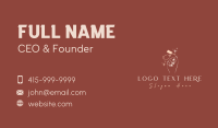 Pedicure Business Card example 3