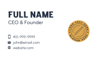 Educational Learning Seal  Business Card