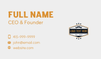 Hair Business Card example 3