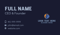 Moon Wolf Mascot Business Card