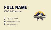 House Building Pressure Washing Business Card