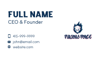 Skull Cap Horns Avatar Business Card