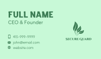 Herbal Plant Horticulture Business Card