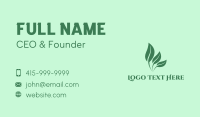 Herbal Plant Horticulture Business Card