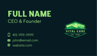 Mountain Trail Exploration Business Card