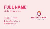 Boy Ice Cream Dessert Business Card