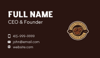 Coffee Beans Cafe Business Card