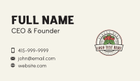 Homegrown Organic Strawberry Business Card