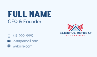 House Realty Patriotic Business Card