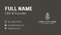 Horseshoe Key Shield  Business Card