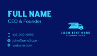 Fast Circuit Truck Business Card