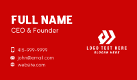 Forwarder Business Card example 1