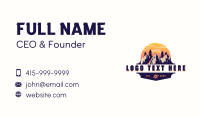 Mountain Adventure Travel Business Card