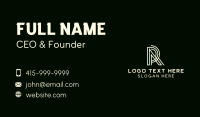 Builder Structure Engineer Business Card