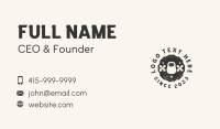 Crossfit Fitness Gym Business Card