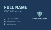 Corporate Elephant Wildlife Business Card