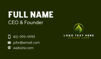 Plant Grass Lawn Business Card Design